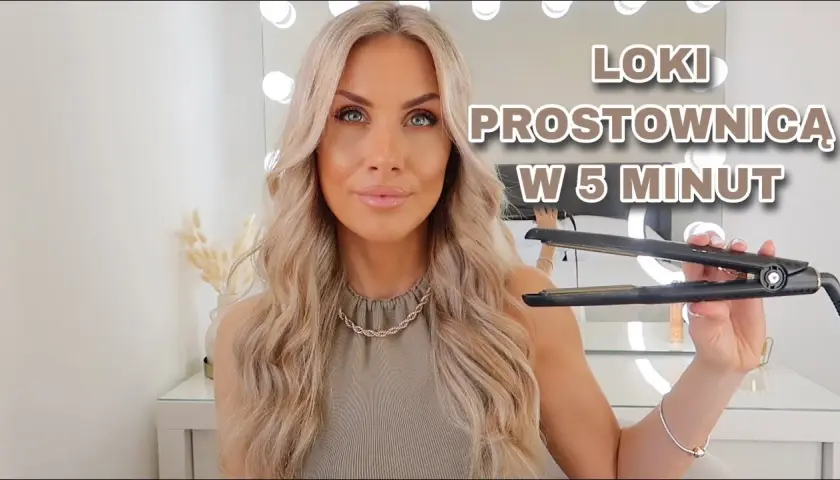 Jak zrobić loczki prostownicą? Piękne fale bez niszczenia włosów.